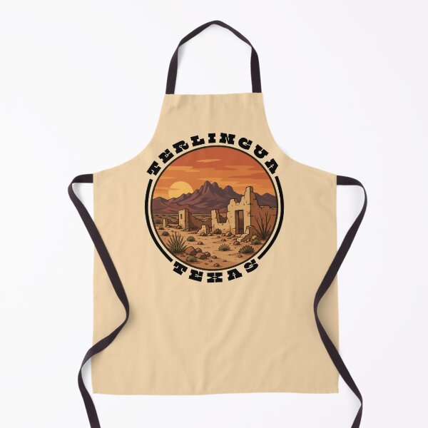 Item preview, Terlingua Texas Desert Sunset Sticker | Big Bend Ghost Town Retro Landscape Design designed and sold by SimplyJasper.