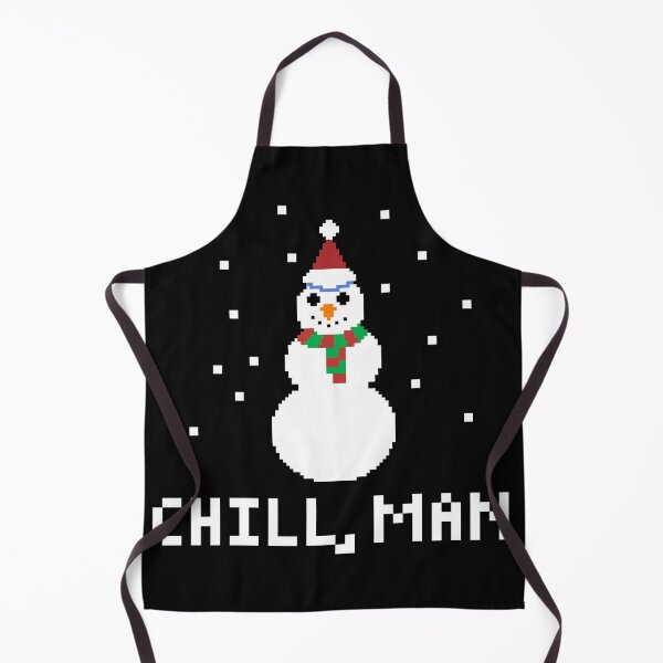 Item preview, Chill, Man Funny Christmas Snowman Design designed and sold by Jaudaux Designs.