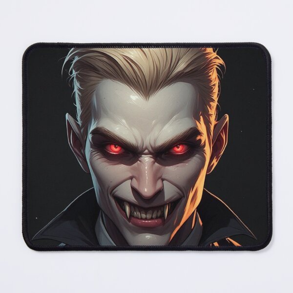 Item preview, Cinematic Vampire Horror Blonde Headshot Portrait v15 designed and sold by Real Fiction.