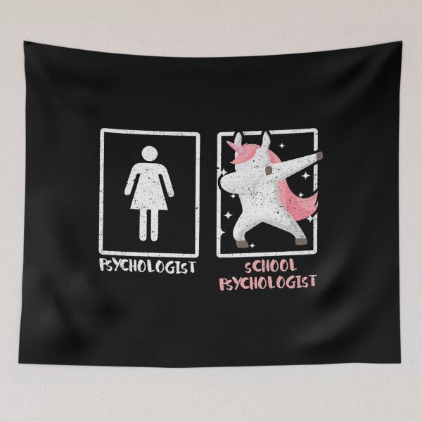 Item preview, School Psychologist Dabbing Unicorn Dab Magical designed and sold by AlviaAlcedoArt.