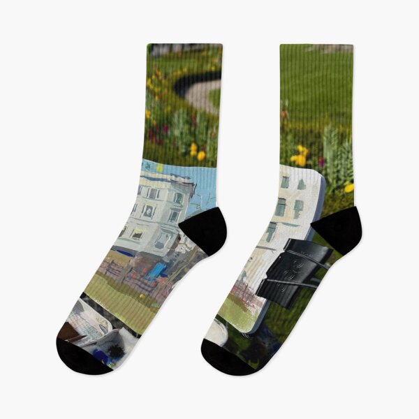 Item preview, Colorful Outdoor Voices Street Market designed and sold by Blosslandscape.