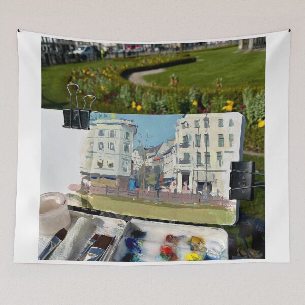 Item preview, Colorful Outdoor Voices Street Market designed and sold by Blosslandscape.
