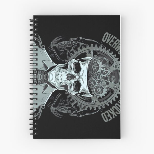 Item preview, Overworked Corporate Curse Skull Dark Humor Anti Work designed and sold by PatriciaIHensle.