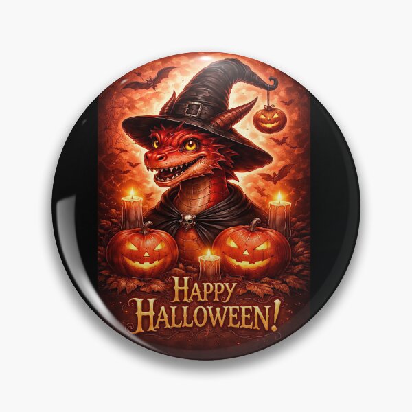 Item preview, Scary Baby Dragon Halloween Night (Halloween) designed and sold by NubesDesignCH.