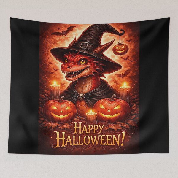 Item preview, Scary Baby Dragon Halloween Night (Halloween) designed and sold by NubesDesignCH.