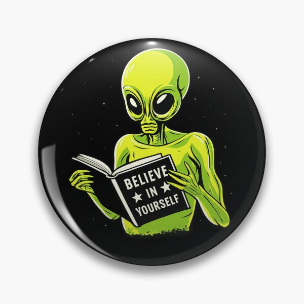 Item preview, Alien Believe In Yourself Funny Motivational UFO Humor  designed and sold by Dujosufot.