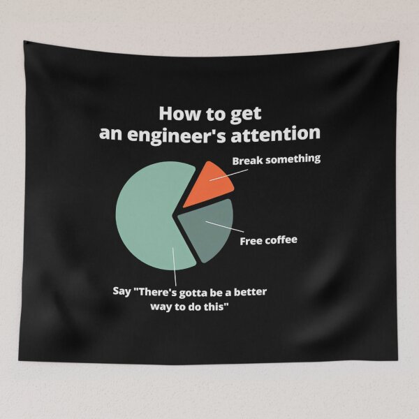 Item preview, Engineering - How To Get An Engineer_S Attention designed and sold by NosuriHanArt.