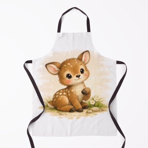 Item preview, Gentle Fawn – Soft Minimalist Animal Illustration designed and sold by NytasCraftHub.