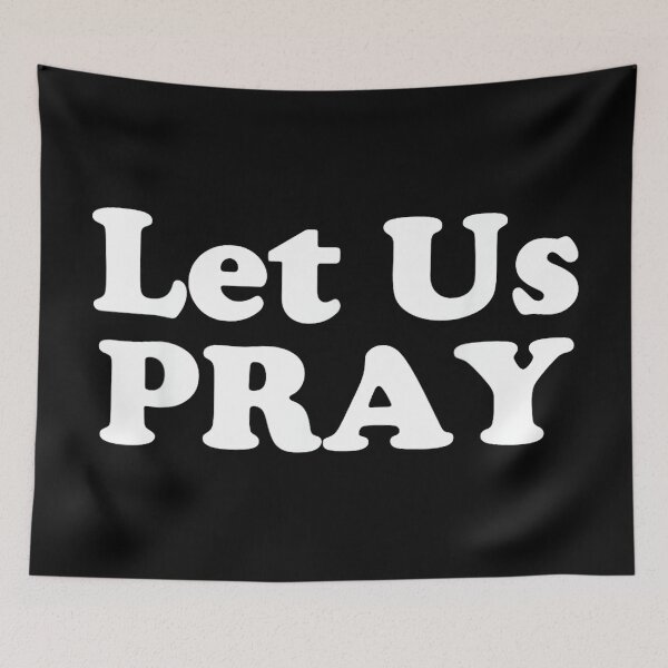 Item preview, Let Us Pray Corporate Community Prayer For Peace designed and sold by PatriciaIHensle.