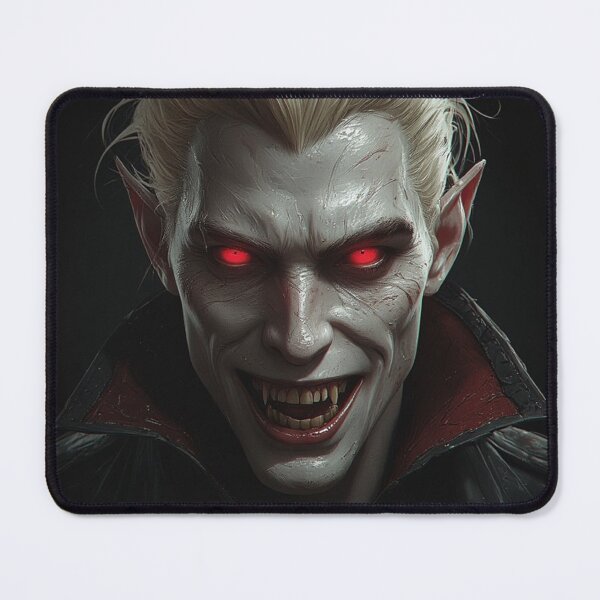 Item preview, Cinematic Vampire Horror Blonde Headshot Portrait v18 designed and sold by Real Fiction.