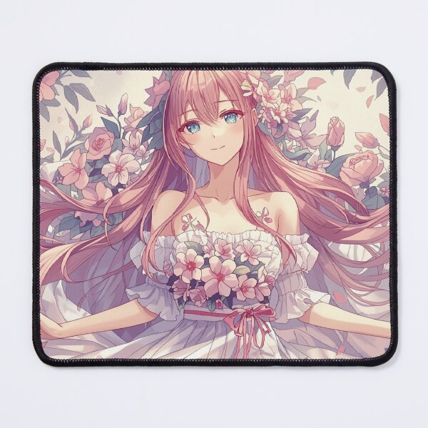Item preview, Anime Floral Bride Puzzle — Romantic 120/252/500-Piece Jigsaw designed and sold by TrendThreadsfor.