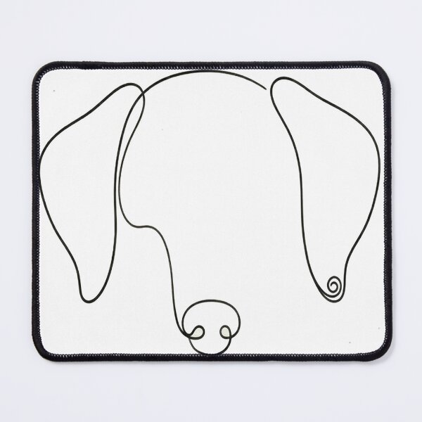 Item preview, Minimal Line Art-Dog designed and sold by DinsignStudio.