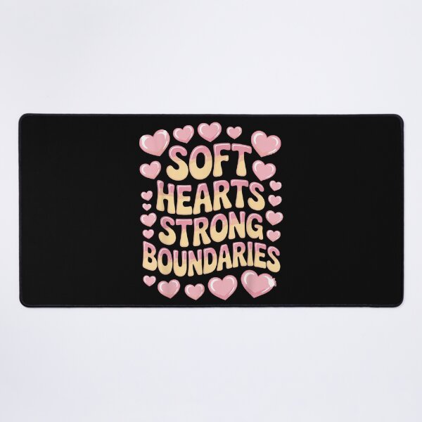 Item preview, Soft Hearts Strong Boundaries Emotion Strength designed and sold by PatriciaIHensle.