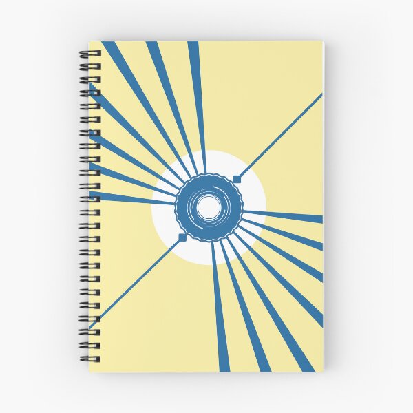Item preview, The Radiance - Yellow and Blue Geometric Sunburst designed and sold by artdocaj.