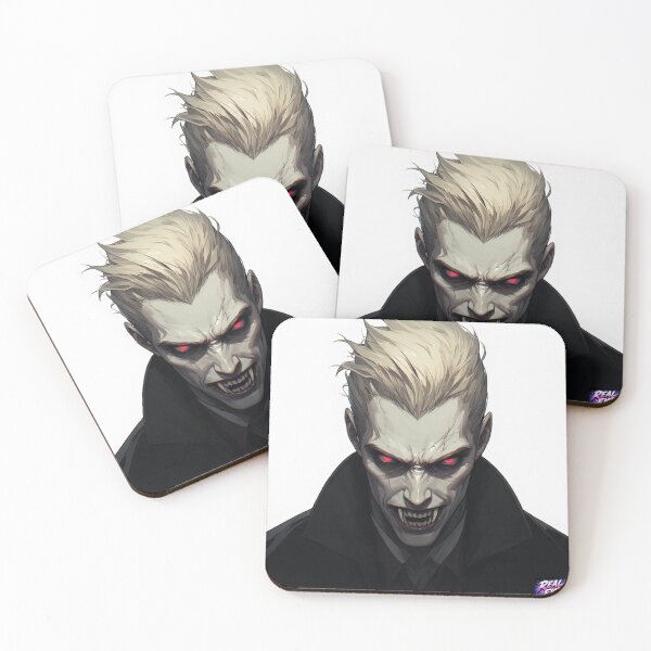 Item preview, Cinematic Vampire Horror Blonde Headshot Portrait v20 designed and sold by Real Fiction.