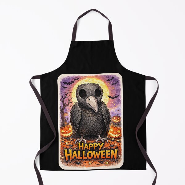 Item preview, Halloween Night: Scary Eyeless Raven (Halloween) designed and sold by NubesDesignCH.