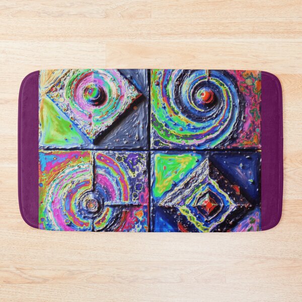 Item preview, cosmic pulse e4 colorful geometric abstract design designed and sold by SmashingDeals.