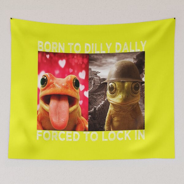Item preview, Born to Dilly Dally Forced to Lock in designed and sold by trinad26de.