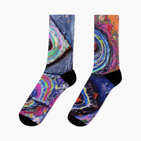 Item preview, cosmic pulse e4 colorful geometric abstract design designed and sold by SmashingDeals.