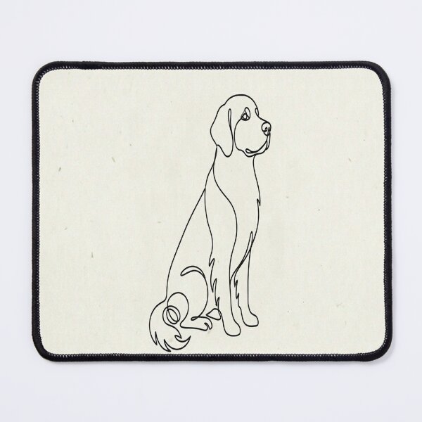 Item preview, Minimal Line Art-Dog #2 designed and sold by DinsignStudio.