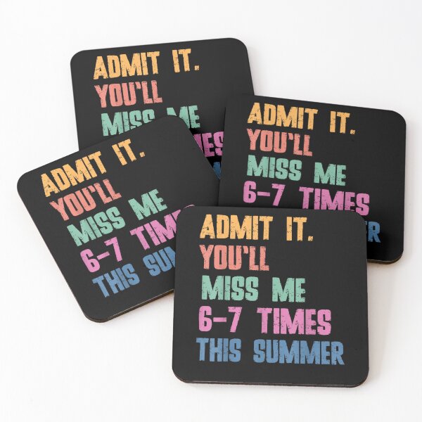 Item preview, End of School Teacher Admit It You'll Miss Me 67 Last Day designed and sold by Juansustait.