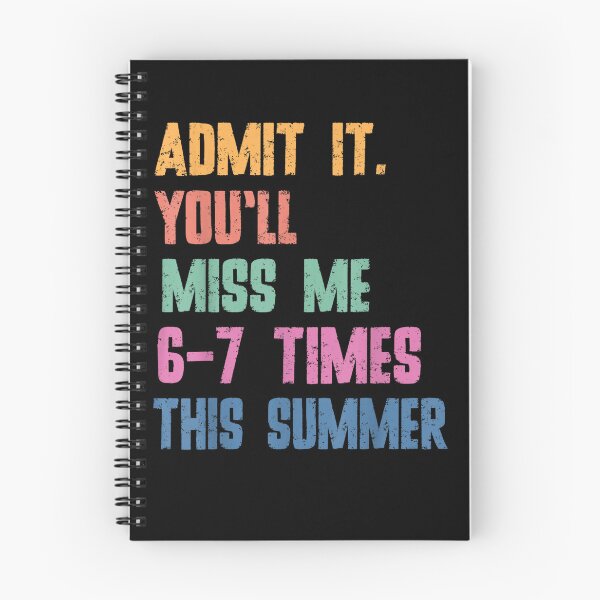 Item preview, End of School Teacher Admit It You'll Miss Me 67 Last Day designed and sold by Juansustait.