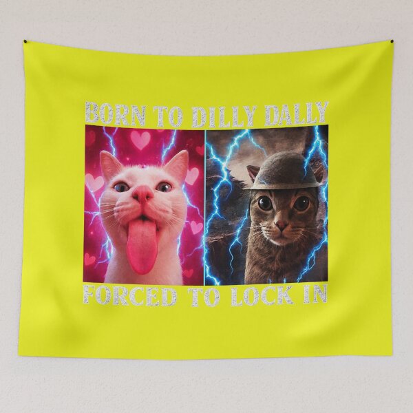 Item preview, Born to Dilly Dally Forced to Lock in designed and sold by trinad26de.