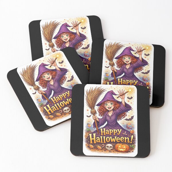 Artikelvorschau, Freundliche Hexe Halloween-Nacht (Halloween) entworfen und verkauft von NubesDesignCH.