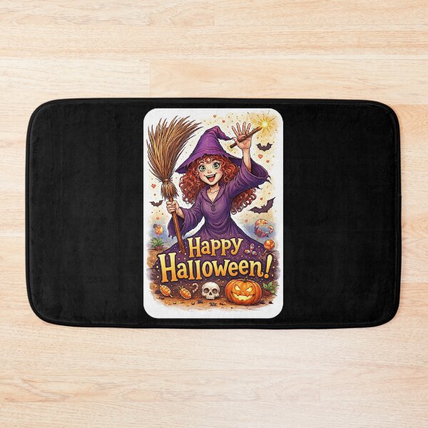 Item preview, Kind Witch Halloween Night (Halloween) designed and sold by NubesDesignCH.