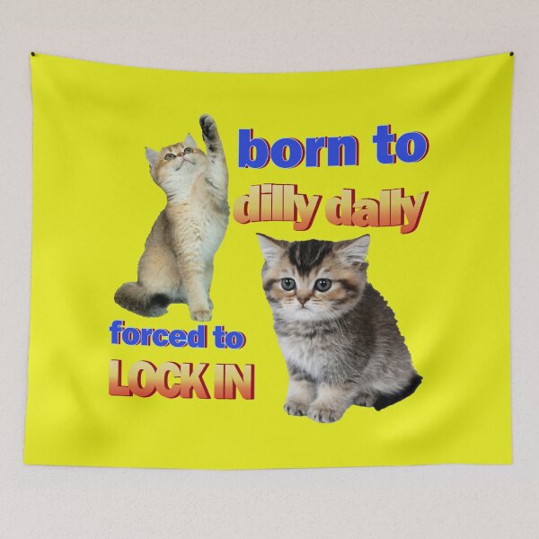 Item preview, Born to Dilly Dally Forced to Lock in designed and sold by trinad26de.