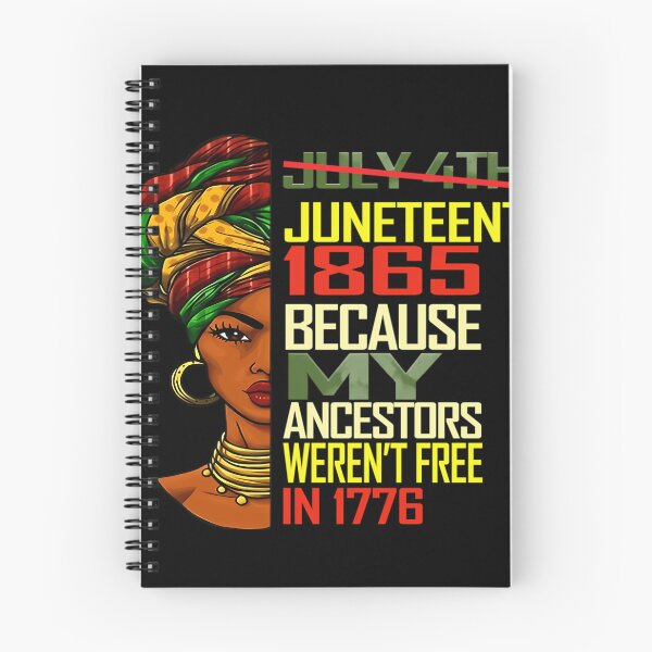 Item preview, 4 de julio de 1865, Juneteenth. Porque mis antepasados no eran libres en 1776. designed and sold by NosuriHanArt.