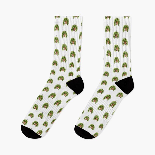 Item preview, Watercolor Hanging Herb Pot Sticker | Botanical Greenery Art Print designed and sold by Little Bloom Studio.