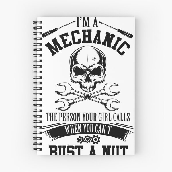Item preview, Im A Mechanic The Person Your Girl Calls You Cant Bust A Nut designed and sold by NosuriHanArt.