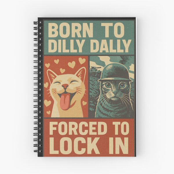 Item preview, Born to Dilly Dally Forced to Lock in designed and sold by trinad26de.