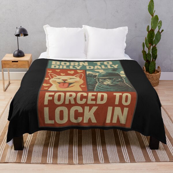 Item preview, Born to Dilly Dally Forced to Lock in designed and sold by trinad26de.