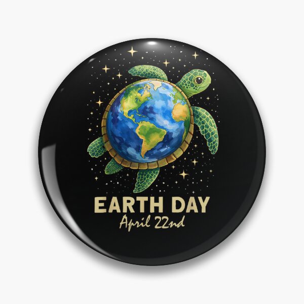 Item preview, Earth Day 2026 Sea Turtle Art Save The Earth Restore Earth designed and sold by Juansustait.