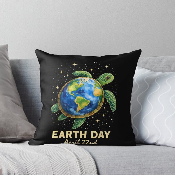 Item preview, Earth Day 2026 Sea Turtle Art Save The Earth Restore Earth designed and sold by Juansustait.