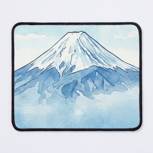 Item preview, Mount Fuji Watercolor Japanese Art T-shirt designed and sold by Fuji-JAPAN.