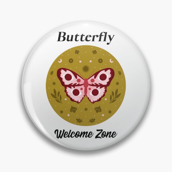 Item preview, Butterfly Welcome Zone designed and sold by SarcasticTeez.