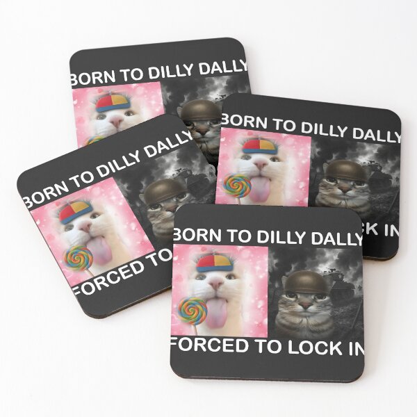 Item preview, Born to Dilly Dally Forced to Lock in designed and sold by trinad26de.