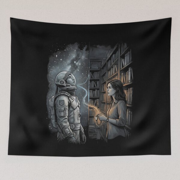 Item preview, Interstellar - Interstellar Movie - Interstellar Movie Poster - Interstellar Black Hole Illustration - Space Sci-Fi Nebula  designed and sold by PlatinumDream.