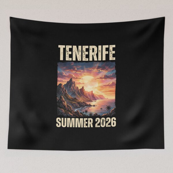 Item preview, Tenerife Summer 2026 Retro Sunset Beach designed and sold by Matteolundin.