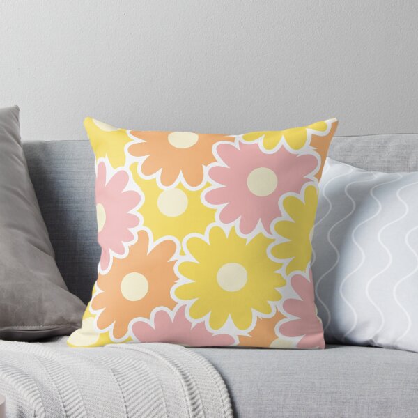 Item preview, Floral design pastel colours yellow and pink designed and sold by Heaven1111.