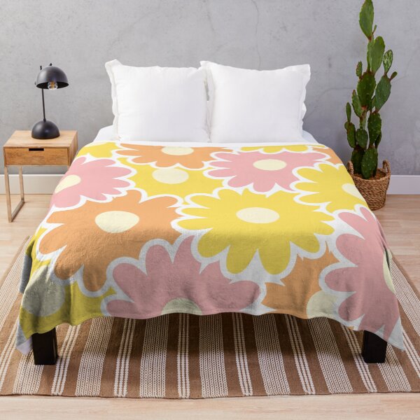 Item preview, Floral design pastel colours yellow and pink designed and sold by Heaven1111.
