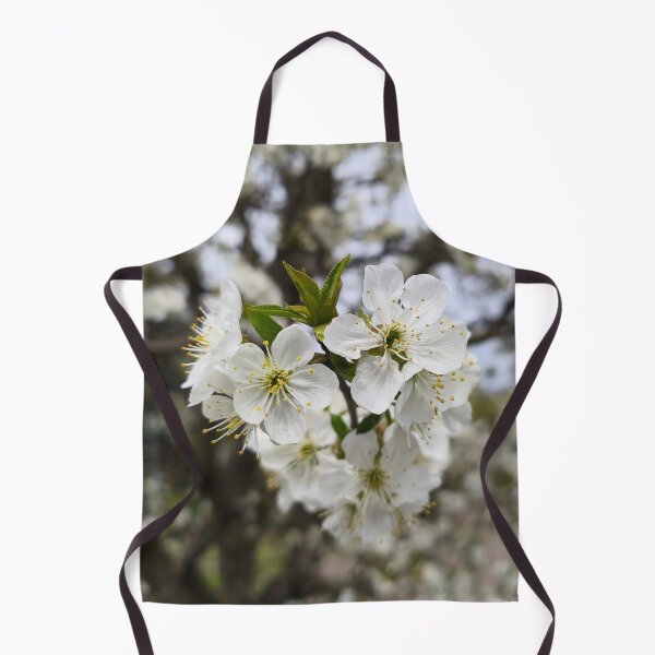 Item preview, White Cherry Blossom Branch Botanical Photography designed and sold by Kainicram.