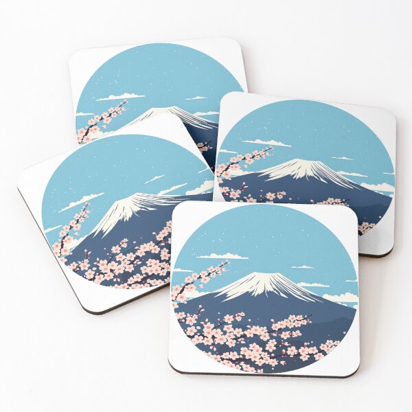 Item preview, Mount Fuji Sakura Japan Art Print designed and sold by Fuji-JAPAN.