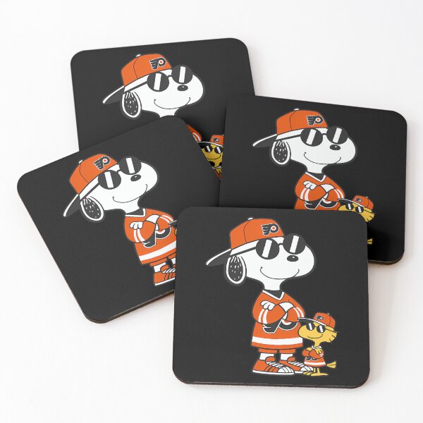 Item preview, Snoopy Woodstock Philadelphia Flyers designed and sold by Morphologiona.