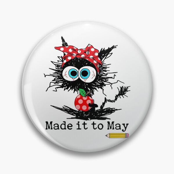 Item preview, Funny Black Cat Made it to May Teacher Last Day Of School designed and sold by jackelmbradyt.
