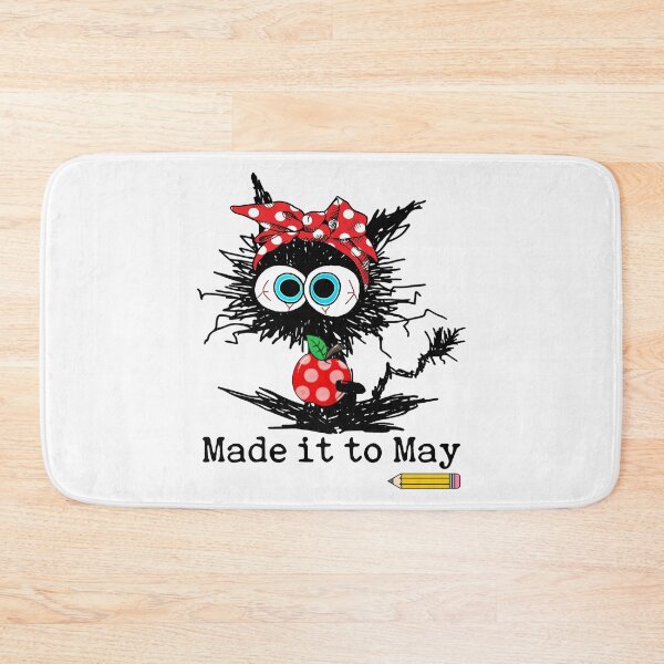 Item preview, Funny Black Cat Made it to May Teacher Last Day Of School designed and sold by jackelmbradyt.