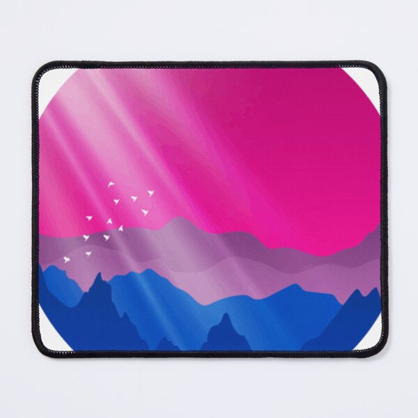 Item preview, Bisexual Sunrise Mountains Landscape  designed and sold by FredericMolina.